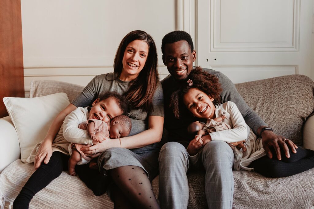 séance photo de famille lyon à domicile